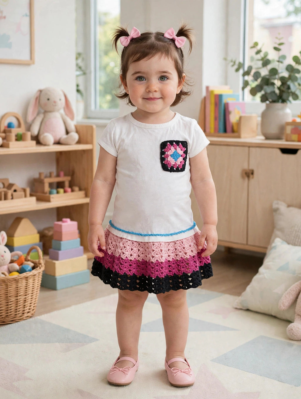 💖 VESTITINO PEZZO UNICO 2-3 ANNI - Pride Moda Handmade 💖